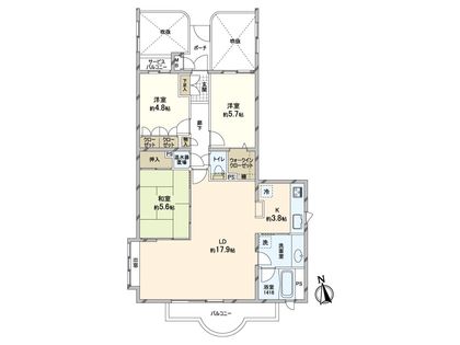 間取図(平面図)