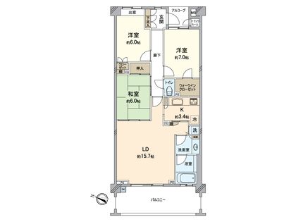 間取図(平面図)