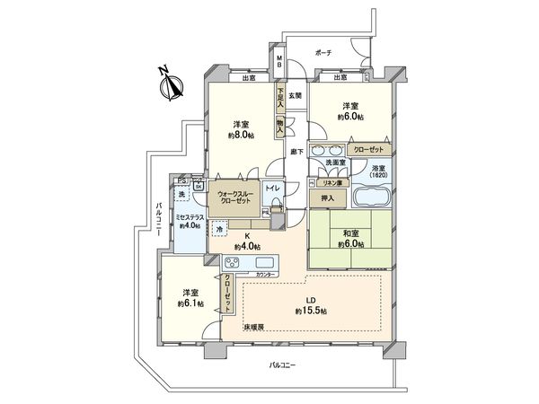 間取図(平面図)