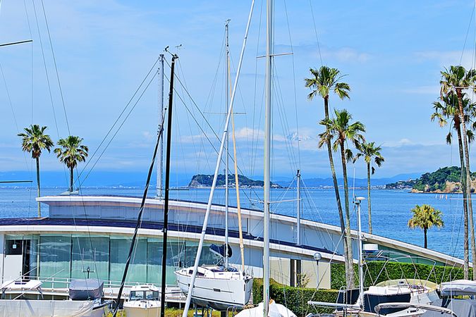 逗子マリーナ厚生用建物 2号棟 眺望