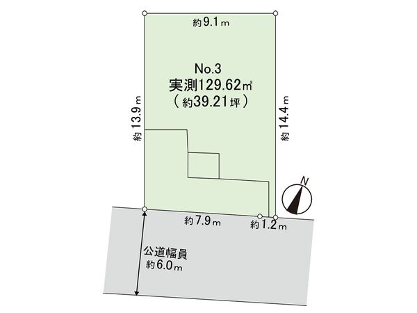 茅ヶ崎市堤 3区画 区画図 茅ヶ崎市堤 3区画 区画図