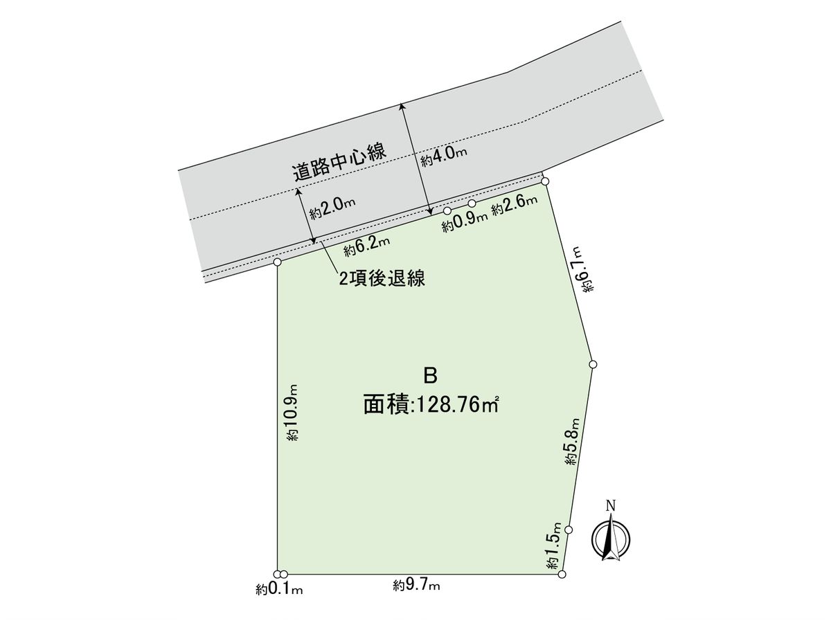 藤沢市羽鳥3丁目 区画図 区画図