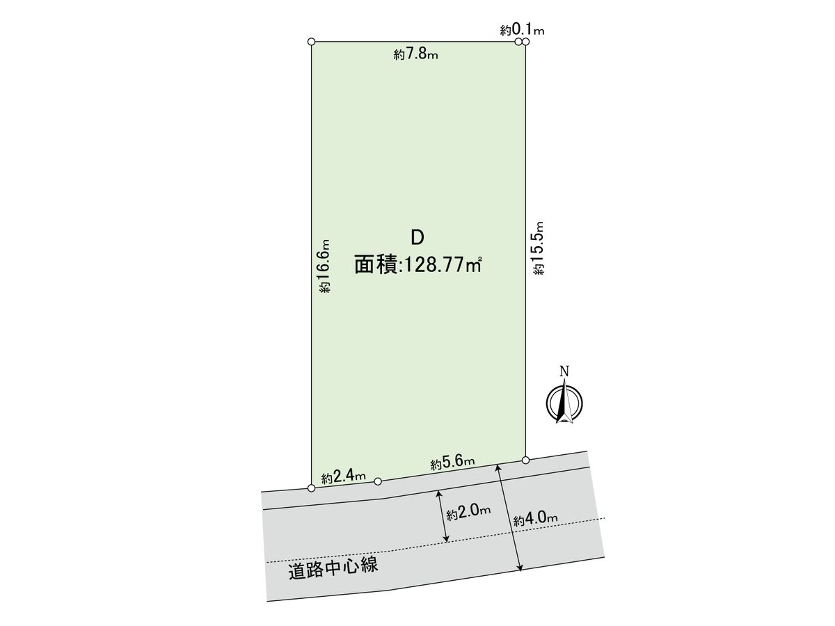 藤沢市羽鳥3丁目 区画図 区画図