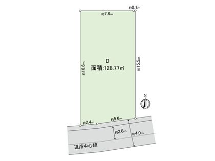 藤沢市羽鳥3丁目 区画図