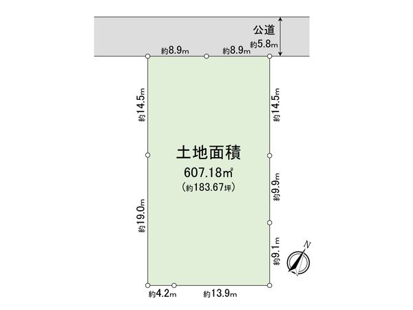 平塚市平塚5丁目 区画図 平塚市平塚5丁目 区画図