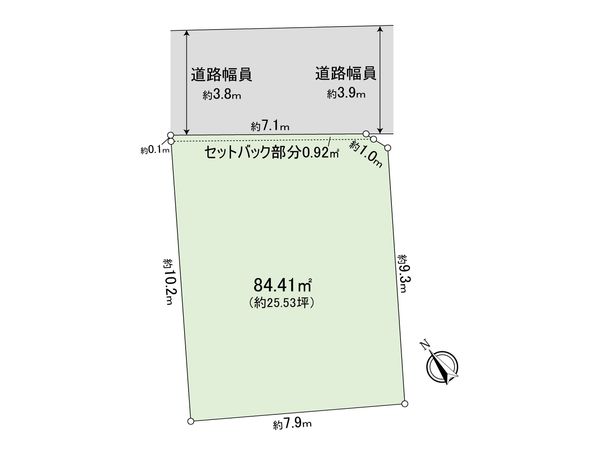 茅ヶ崎市甘沼 区画図 茅ヶ崎市甘沼 区画図