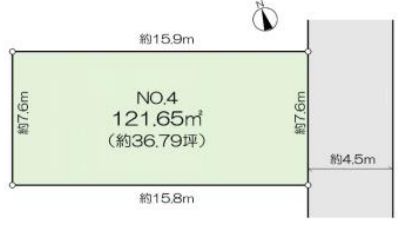 藤沢市辻堂太平台1丁目(土地)4区画 区画図 藤沢市辻堂太平台1丁目(土地)4区画 区画図