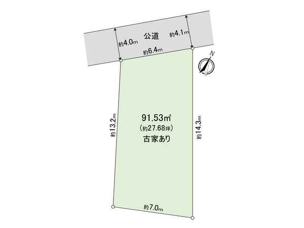 藤沢市辻堂神台2丁目 区画図 藤沢市辻堂神台2丁目 区画図
