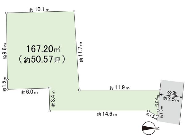 藤沢市辻堂3丁目(土地) 区画図 藤沢市辻堂3丁目(土地) 区画図