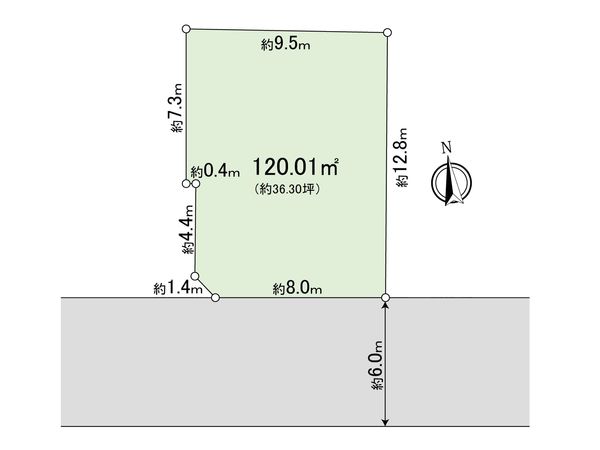 藤沢市石川3丁目 区画図