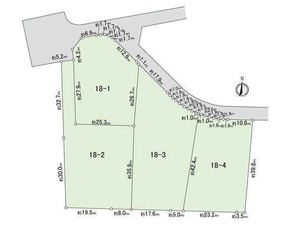 八ヶ岳中央高原三井の森 区画図