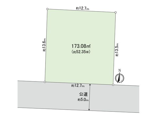 横浜市金沢区高舟台1丁目 区画図