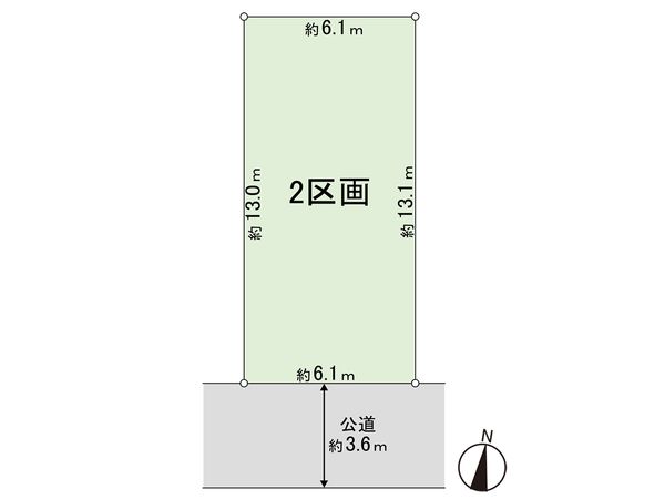 藤沢市羽鳥3丁目(2区画) 区画図 藤沢市羽鳥3丁目(2区画) 区画図