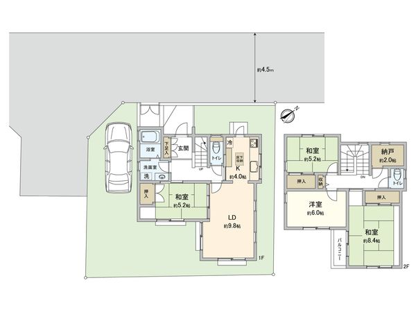 藤沢市辻堂元町3丁目 間取図(平面図) 藤沢市辻堂元町3丁目 間取図(平面図)