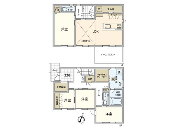 茅ヶ崎市緑が浜 間取図(平面図) 間取図(平面図)