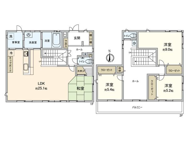 藤沢市羽鳥2丁目 間取図(平面図) 藤沢市羽鳥2丁目 間取図(平面図)