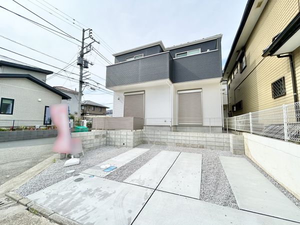 茅ヶ崎市小和田1丁目(新築戸建)1号棟 外観 茅ヶ崎市小和田1丁目(新築戸建)1号棟 外観
