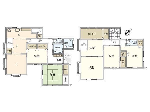 茅ヶ崎市堤 間取図(平面図) 茅ヶ崎市堤 間取図(平面図)