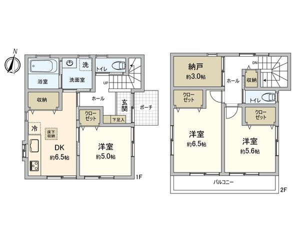 藤沢市辻堂東海岸3丁目 間取図(平面図) 藤沢市辻堂東海岸3丁目 間取図(平面図)