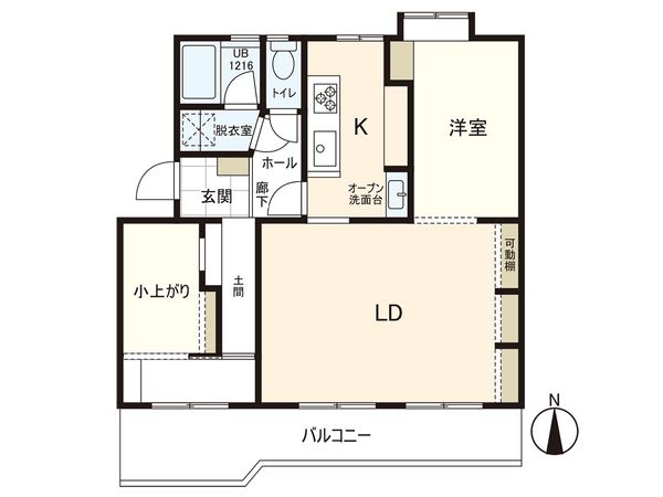 湘南西部住宅 2-21号棟 間取図(平面図) 湘南西部住宅 2-21号棟 間取図(平面図)