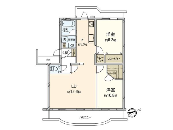 湘南辻堂アンコールマンション 間取図(平面図)