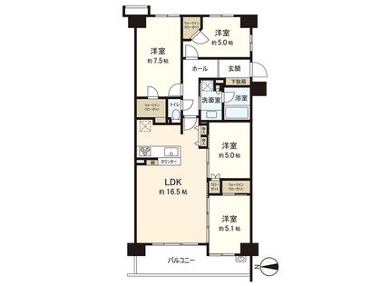 間取図(平面図) 間取図(平面図)