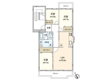 間取図(平面図)