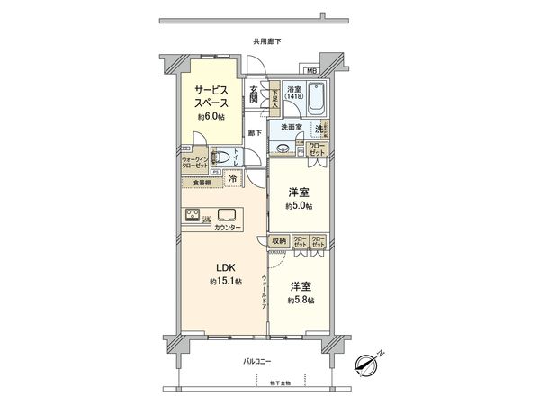 リストレジデンス湘南辻堂 間取図(平面図) リストレジデンス湘南辻堂 間取図(平面図)