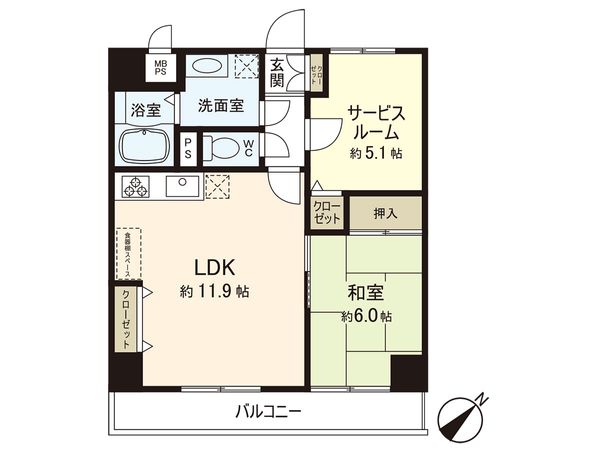 ビッグヴァン湘南辻堂 間取図(平面図) 間取図(平面図)