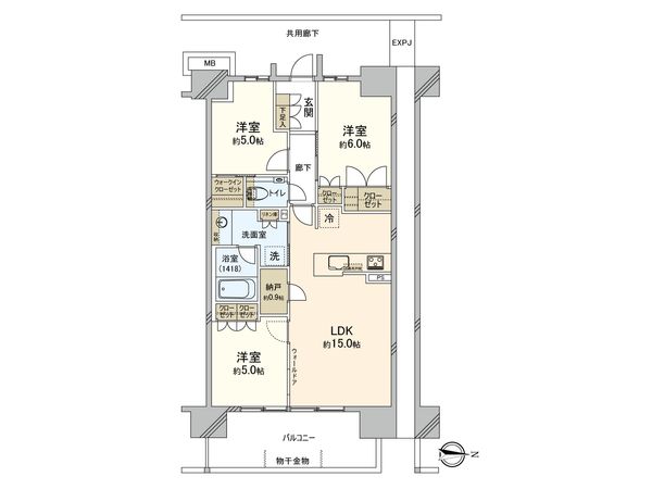 プレミスト湘南辻堂フォレストフェイス 間取図(平面図) プレミスト湘南辻堂フォレストフェイス 間取図(平面図)