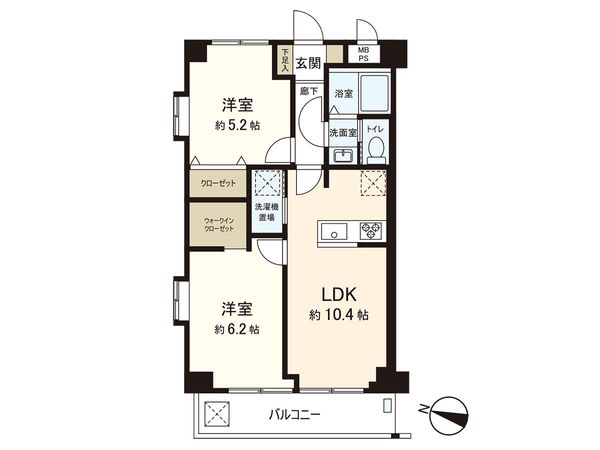 藤沢羽鳥ダイヤモンドマンション 間取図(平面図) 藤沢羽鳥ダイヤモンドマンション 間取図(平面図)