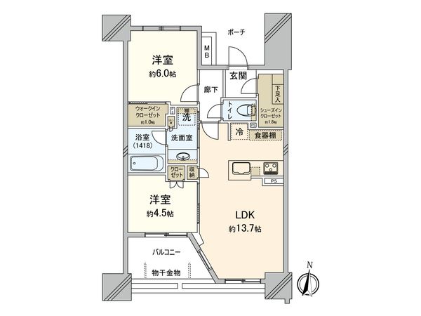 パークホームズ湘南辻堂 間取図(平面図) パークホームズ湘南辻堂 間取図(平面図)