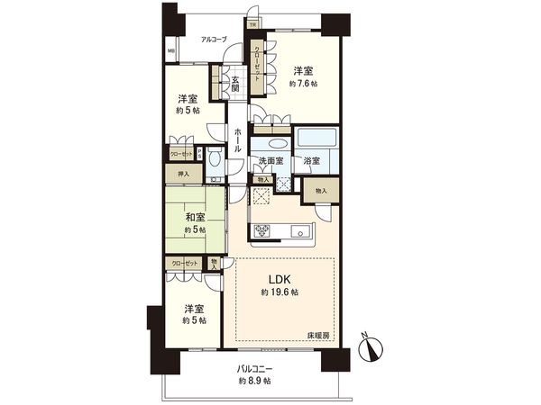 MINASIA湘南ライフタウン サウスフォート 間取図(平面図) MINASIA湘南ライフタウン サウスフォート 間取図(平面図)