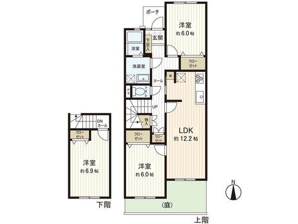 湘南ライフタウン城山団地 10号棟 間取図(平面図) 湘南ライフタウン城山団地 10号棟 間取図(平面図)