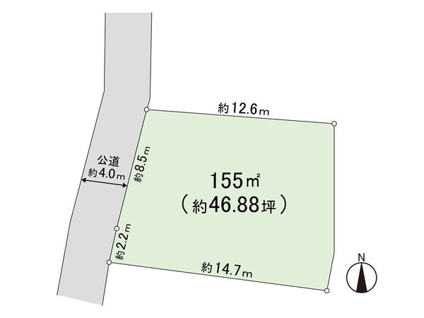 藤沢市長後 土地 区画図 藤沢市長後 土地 区画図