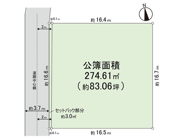 藤沢市亀井野 土地 区画図 藤沢市亀井野 土地 区画図