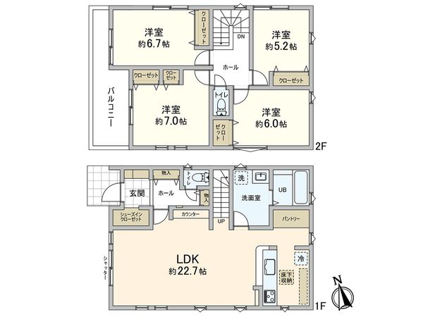 間取図(平面図)