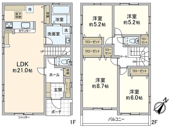 間取図(平面図)