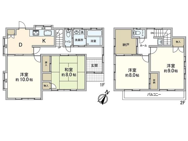 藤沢市石川5丁目 戸建 間取図(平面図) 藤沢市石川5丁目 戸建 間取図(平面図)