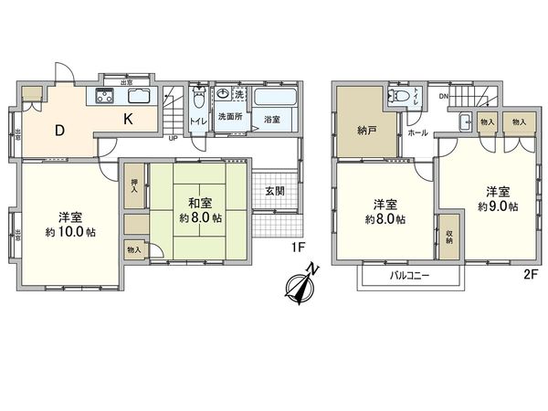 藤沢市石川5丁目 戸建 間取図(平面図) 藤沢市石川5丁目 戸建 間取図(平面図)