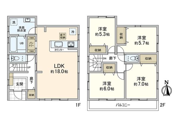 間取図(平面図)
