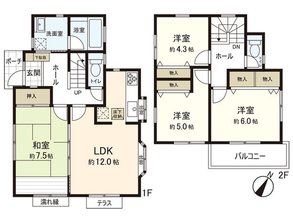 間取図(平面図)