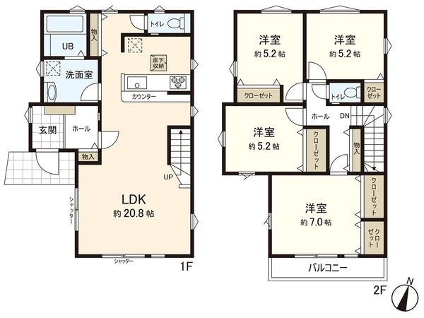 間取図(平面図)