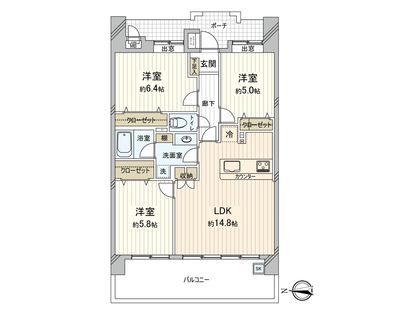 間取図(平面図)
