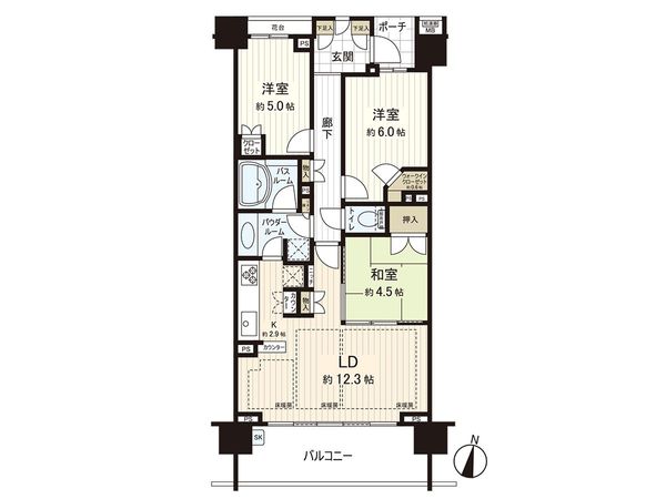 シティハウス湘南台ステーションコート 間取図(平面図) シティハウス湘南台ステーションコート 間取図(平面図)