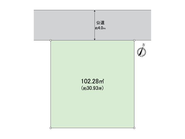 日野市日野台4丁目 土地 区画図 日野市日野台4丁目 土地 区画図