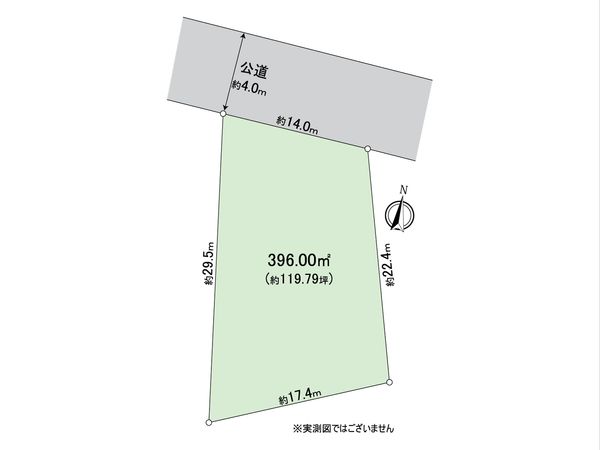 日野市日野台2丁目 土地 区画図 日野市日野台2丁目 土地 区画図