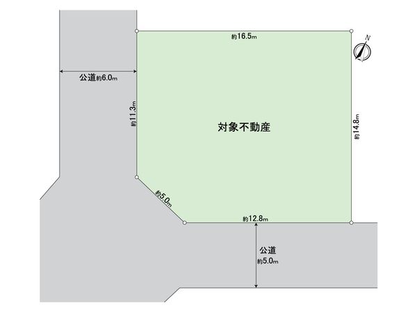 めじろ台3丁目 土地 区画図 めじろ台3丁目 土地 区画図