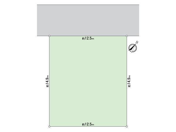八王子市絹ケ丘2丁目 土地 区画図 区画図
