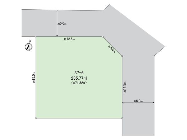 八王子市めじろ台2丁目 土地 区画図 八王子市めじろ台2丁目 土地 区画図